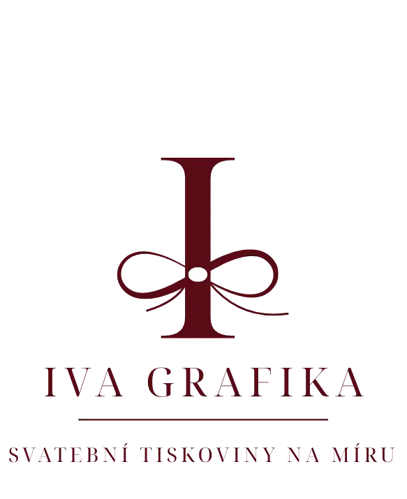 logo iva svatebni tiskoviny na miru